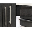 Sauder HomePlus Storage Engineered Wood Cabinet in Raven Oak