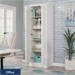 Sauder Merton Hall Storage Cabinet White finish