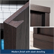 Sauder Merton Hall Storage Cabinet Dakota Oak finish