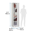 Sauder Merton Hall Storage Cabinet White finish