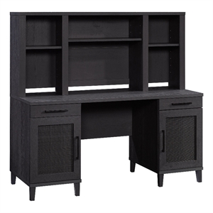 Sauder Tiffin Line Commercial Office Bundle Raven Oak Finish