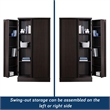Sauder Merton Hall Storage Cabinet Dakota Oak Finish