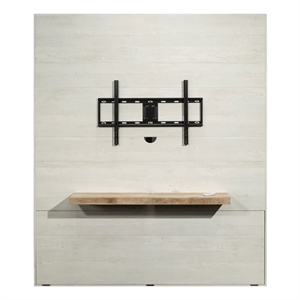 Sauder Cannery Bridge Entertainment Wall System For TVs Up To 70&quot in Winter Oak