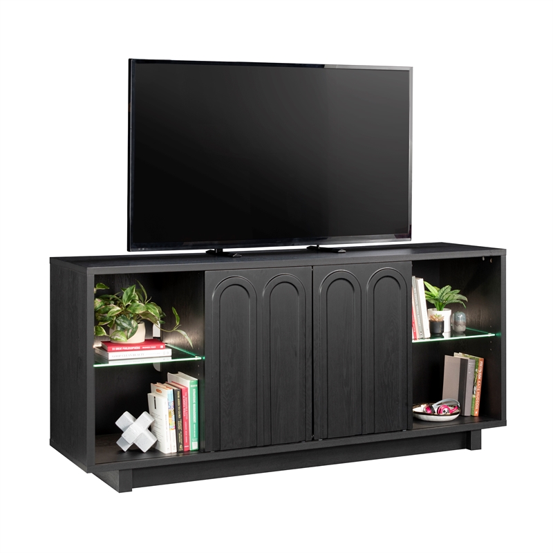 Sauder Misc Entertainment Credenza For TVs Up To 64