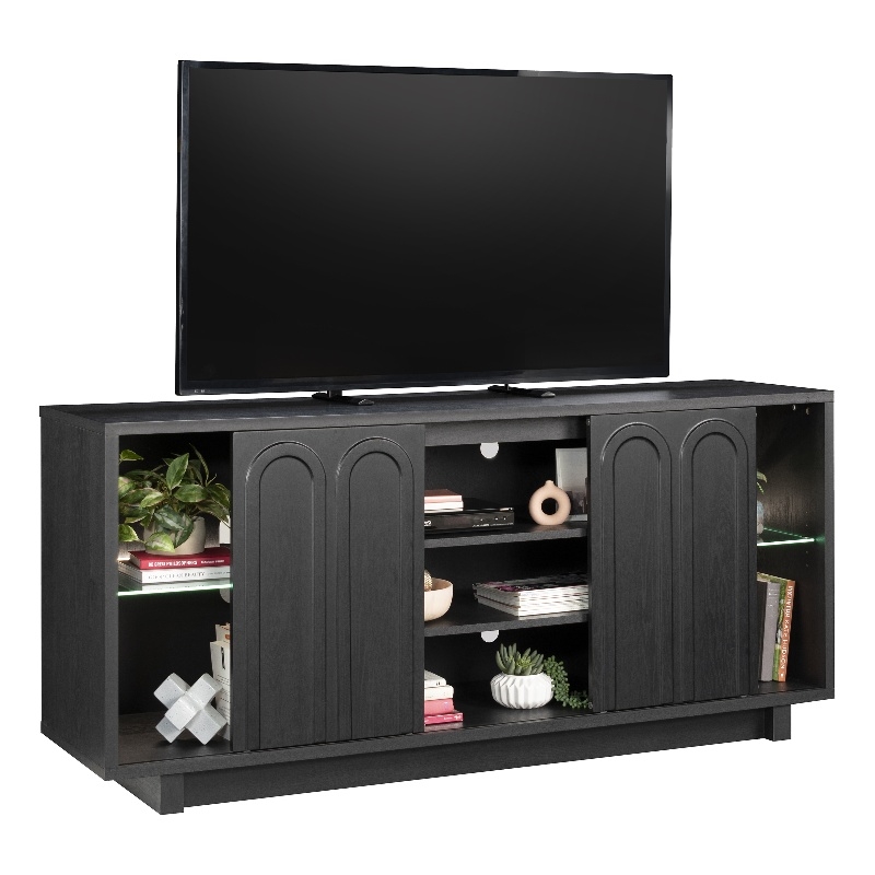 Sauder Misc Entertainment Credenza For TVs Up To 64