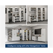 Sauder GarageCore Storage Bundle in White finish