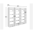 Sauder GarageCore Storage Bundle in White finish