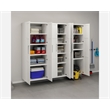 Sauder GarageCore Storage Bundle in White finish