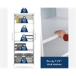 Sauder GarageCore Storage Bundle in White finish