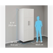 Sauder GarageCore Storage Bundle in White Finish