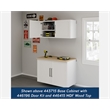 Sauder GarageCore Storage Bundle in White Finish