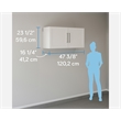 Sauder GarageCore Storage Bundle in White Finish