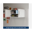 Sauder GarageCore Storage Bundle in White Finish
