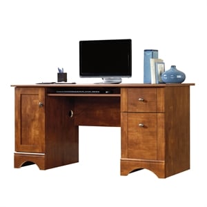 Sauder Select Engineered Wood Computer Desk in Brushed Maple