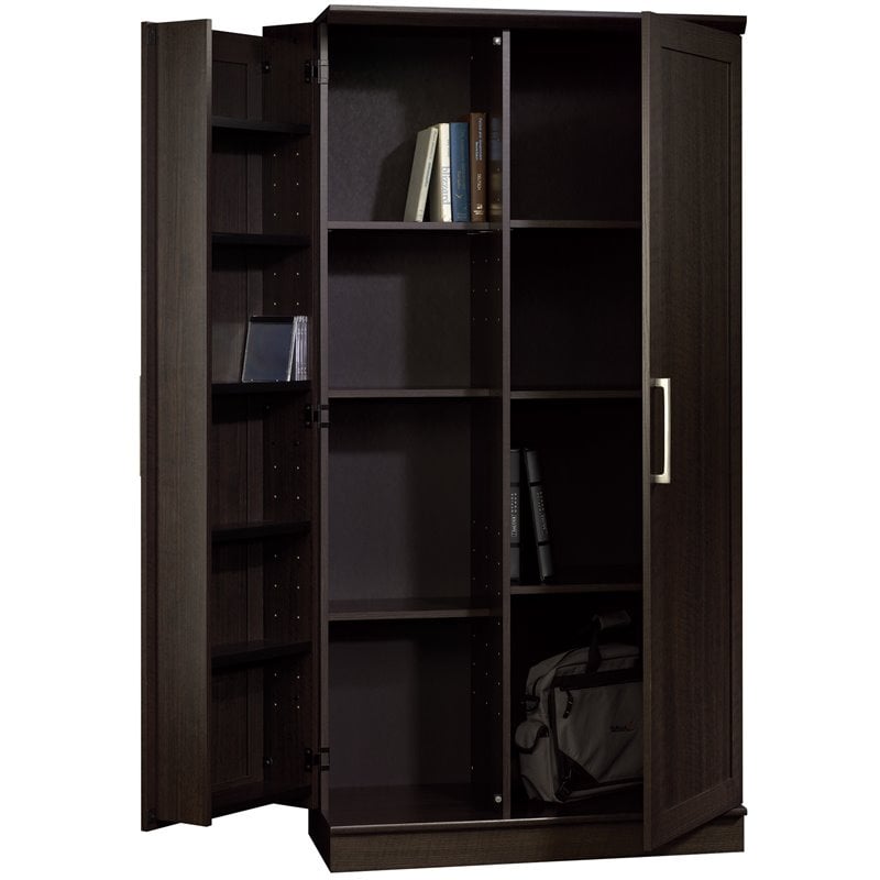 Sauder HomePlus Engineered Wood Storage Cabinet in Dakota Oak