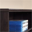 Sauder Engineered Wood Multimedia Storage Tower in Cinnamon Cherry