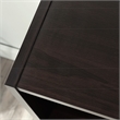 Sauder Beginnings Engineered Wood 3-Shelf Bookcase in Cinnamon Cherry
