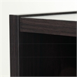 Sauder Beginnings Engineered Wood 3-Shelf Bookcase in Cinnamon Cherry