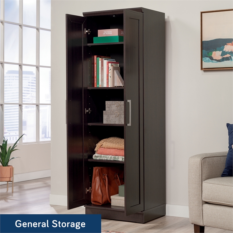 Sauder Homeplus Engineered Wood Storage Cabinet in Dakota Oak