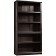 Sauder Select Engineered Wood 5 Shelf Bookcase in Estate Black