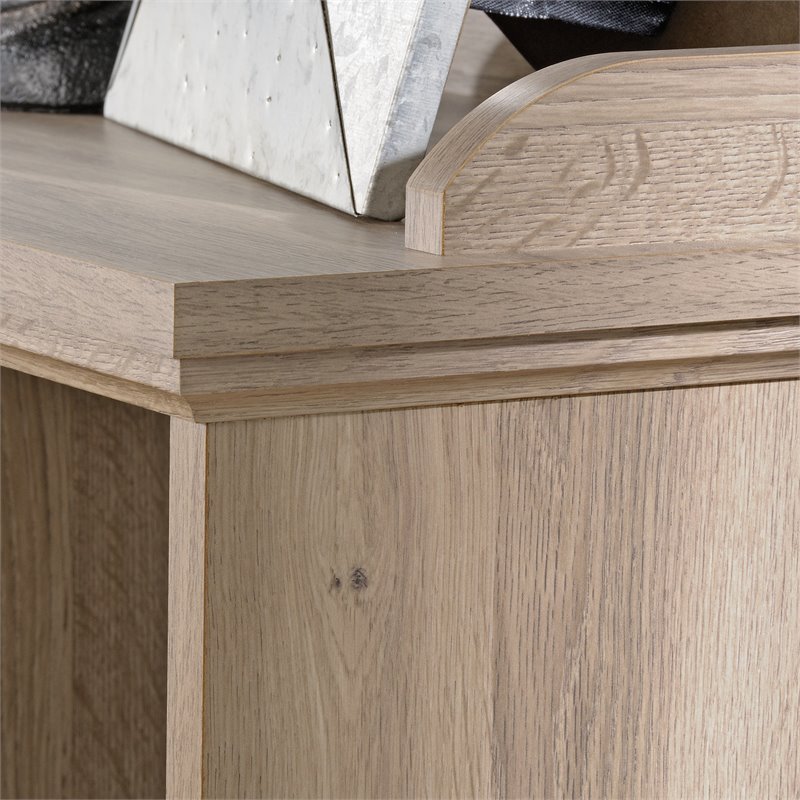 Sauder Barrister Lane Engineered Wood 10-Cubby Bookcase in Salt Oak