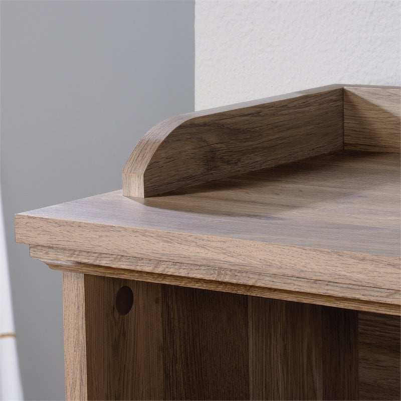 Sauder Barrister Lane Engineered Wood 10-Cubby Bookcase in Salt Oak