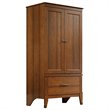 Sauder Carson Forge Engineered Wood Armoire in Washington Cherry