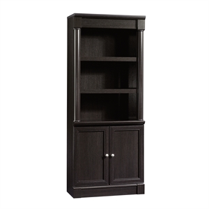 Sauder Palladia Engineered Wood 3-Shelf Bookcase in Wind Oak