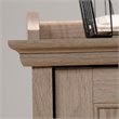 Sauder Barrister Lane Engineered Wood L-Desk in Salt Oak Finish