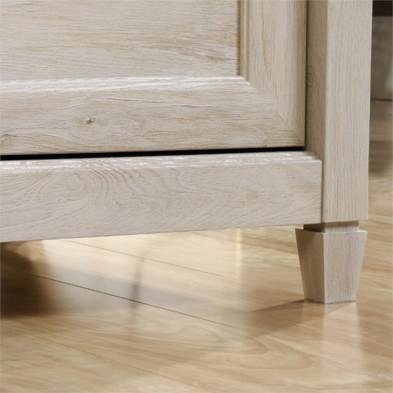 Sauder Edge Water Engineered Wood 2-Drawer File Cabinet in Chalked Chestnut