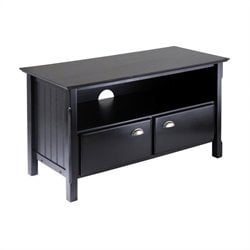   Timber Solid Wood Plasma/LCD Black TV Stand 021713202444  