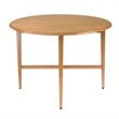 Winsome Hannah 3-Piece Casual Solid Wood Dining Set in Light Oak