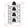 Winsome Capri 7-Piece Solid Wood Storage Set with Baskets in Espresso/Black
