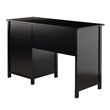 Winsome Delta Office Transitional Solid Wood Writing Desk in Black