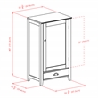 Winsome Bordeaux Modular Transitional Solid Wood Home Bar Cabinet in Espresso