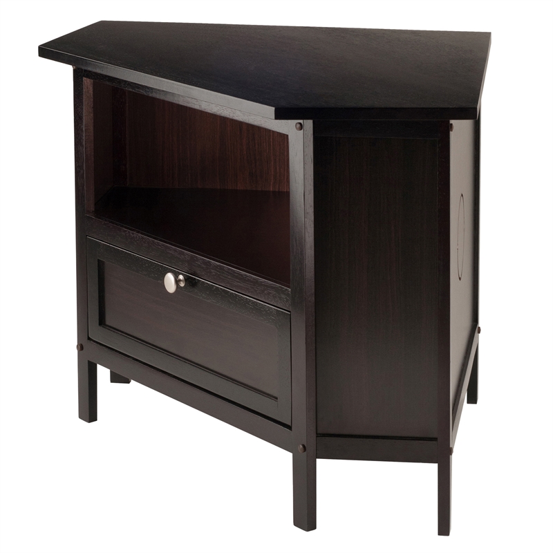Winsome Zena Corner Solid Wood TV Stand for TVs up to 27