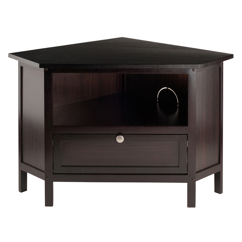 Winsome Zena Corner Solid Wood TV Stand for TVs up to 27