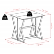 Winsome Harrington 3-Piece Drop Leaf Solid Wood Dining Set in Walnut