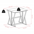 Winsome Harrington 3 Pieces Drop Leaf Solid Wood Dining Set in Walnut