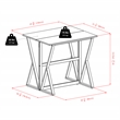 Winsome Harrington 3-Piece Drop Leaf Solid Wood Dining Set - Walnut
