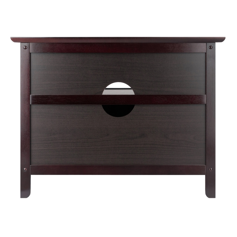 Winsome Zara Transitional Solid Wood TV Stand for TVs up to 32
