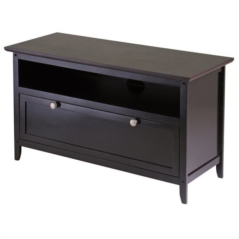 Winsome Zuri Transitional Solid Wood TV Stand for TVs up to 42