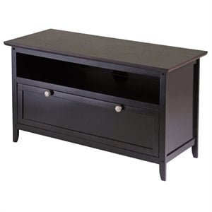 Winsome Zuri Transitional Solid Wood TV Stand for TVs up to 42&quot in Espresso