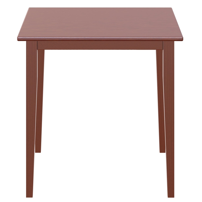 Winsome Groveland 3-Piece Square Casual Solid Wood Dining Set in Antique Walnut