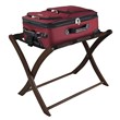 Winsome Scarlett Transitional Solid Wood Luggage Rack in Antique Walnut