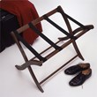 Winsome Scarlett Transitional Solid Wood Luggage Rack in Antique Walnut