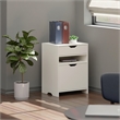 Winsome Filing Contemporary Wood Storage Cabinet in White