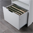 Winsome Filing Contemporary Wood Storage Cabinet in White