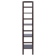 Winsome Aiden Narrow Transitional Solid Wood Baker's Rack in Coffee