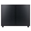 Winsome Halifax 6-Drawer Engineered Wood Mobile Storage Cabinet in Black